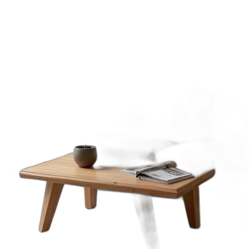 furniture, staff, food, 3d render, photorealistic, concept art, forest, earth tones transparent PNG cut-out
