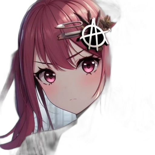 crown, mask, weapon, face, anime, pixel art, photorealistic, concept art transparent PNG cut-out