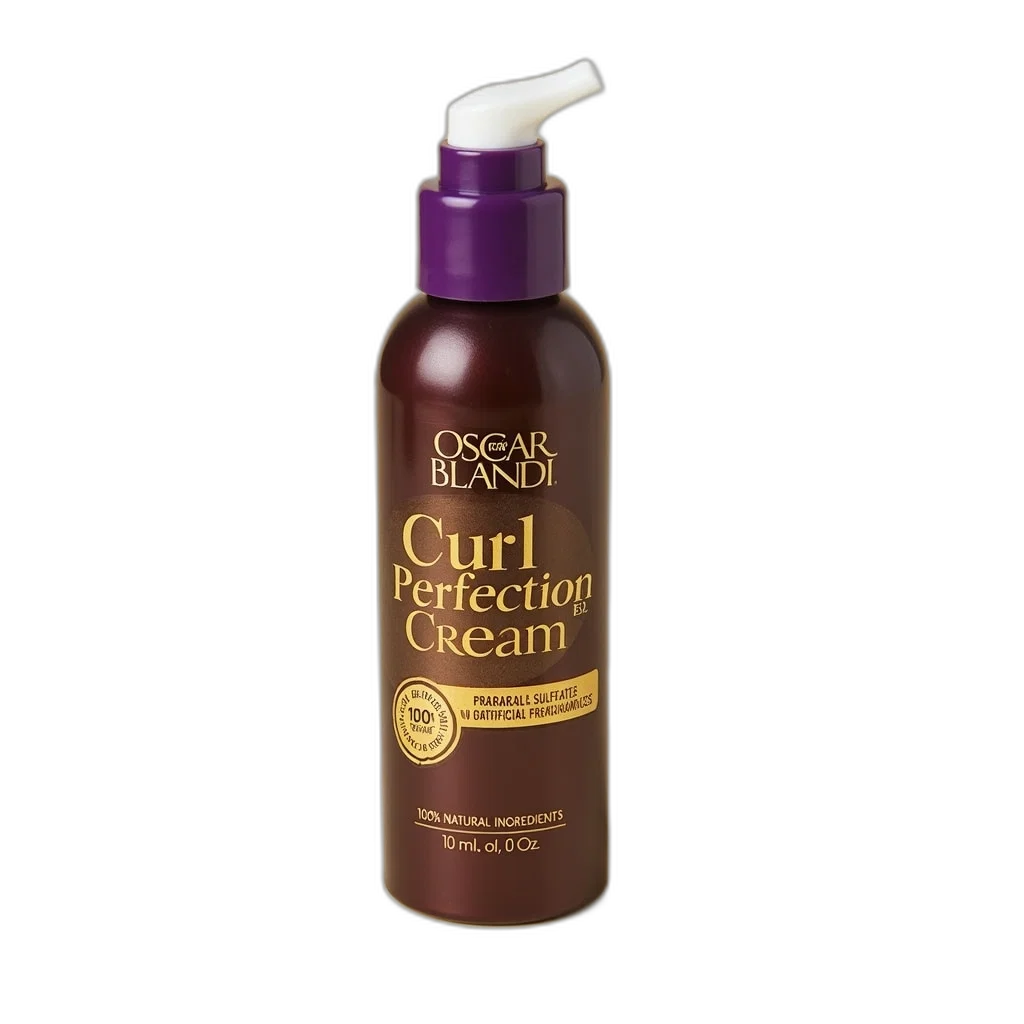 bottle, hair, oscar, blandi, curl, perfection, shaping, cream transparent PNG cut-out