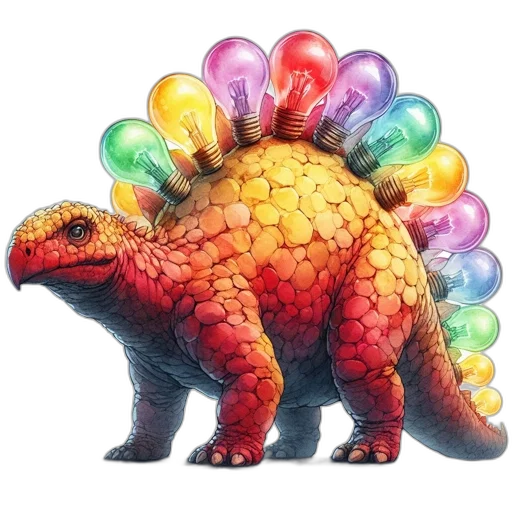 dragon, creature, animal, concept art, 3d render, fantasy art, watercolor, colorful transparent PNG cut-out