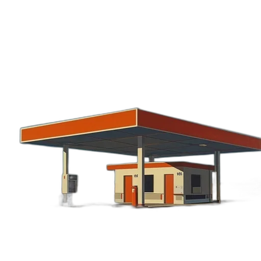 building, furniture, umbrella, 3d render, concept art, photorealistic, modern, gas transparent PNG cut-out