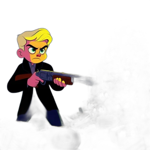 weapon, staff, jacket, concept art, cartoon, pixel art, 3d render, fire transparent PNG cut-out