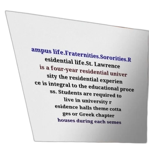 poster, text, about, campus, life, fraternities, sororities, residential transparent PNG cut-out