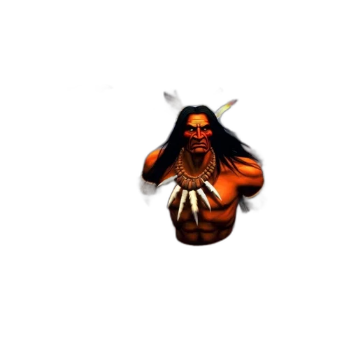 creature, mask, animal, hair, pixel art, concept art, 3d render, native transparent PNG cut-out