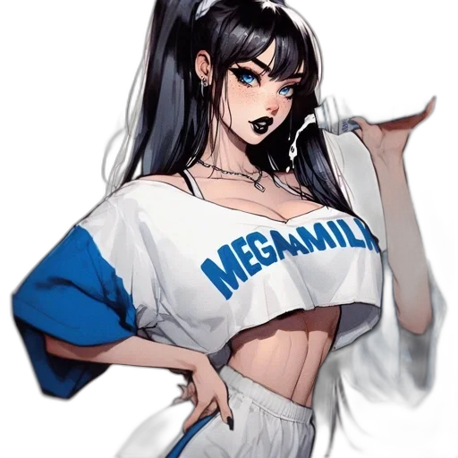 dress, anime, vaporwave, pixel art, concept art, blue, monochrome, animated transparent PNG cut-out