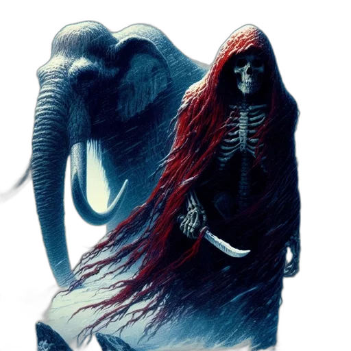 mask, creature, animal, concept art, fantasy art, comic book art, photorealistic, red transparent PNG cut-out