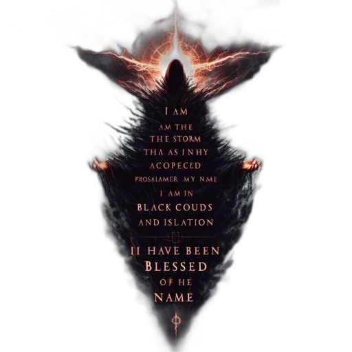 dragon, fantasy art, concept art, immense, dark, entity, rises, ground transparent PNG cut-out