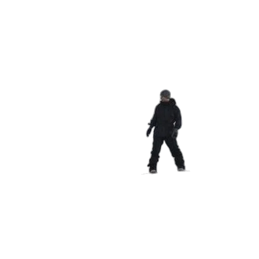 jacket, staff, creature, robot, 3d render, concept art, pixel art, snow transparent PNG cut-out