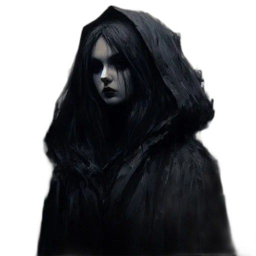 mask, face, creature, staff, concept art, fantasy art, comic book art, photorealistic transparent PNG cut-out