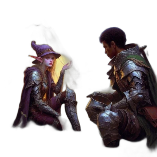 staff, jacket, concept art, fantasy art, pixel art, photorealistic, fire, fog transparent PNG cut-out