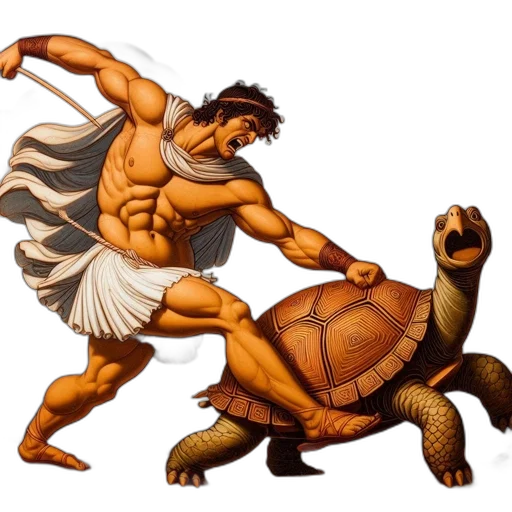 dragon, fantasy art, concept art, ancient, greek, warrior, wielding, spear transparent PNG cut-out