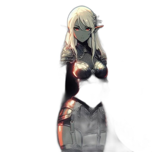 dress, staff, jacket, weapon, concept art, fantasy art, pixel art, comic book art transparent PNG cut-out