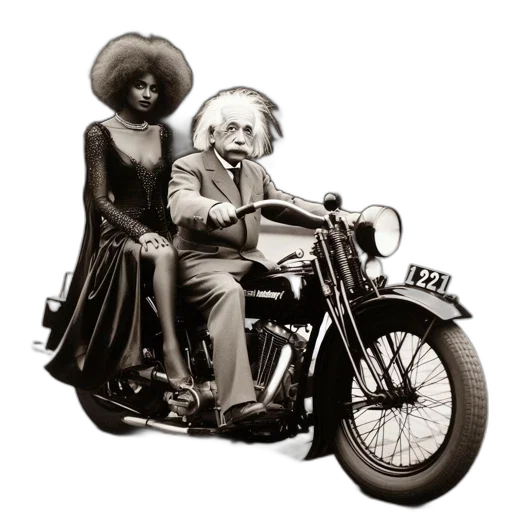 car, hair, hat, concept art, photorealistic, woman, voluminous, afro transparent PNG cut-out
