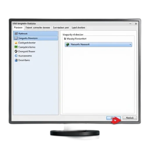 first, image, shows, computer, screen, displaying, network, settings transparent PNG cut-out