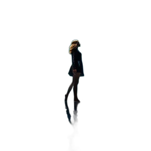 jacket, dress, umbrella, staff, concept art, pixel art, 3d render, photorealistic transparent PNG cut-out