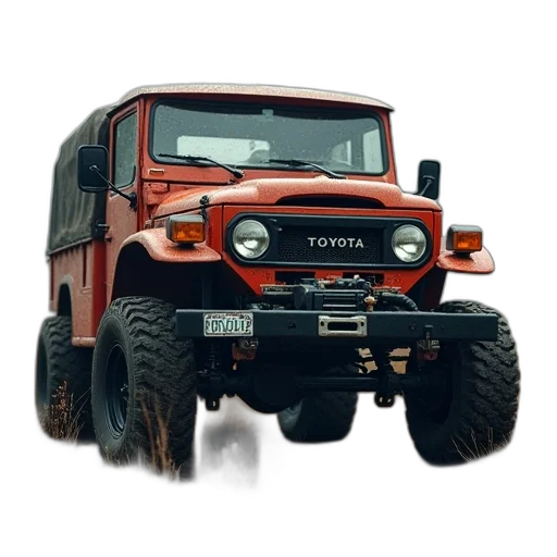 3d render, photorealistic, toyota, truck transparent PNG cut-out