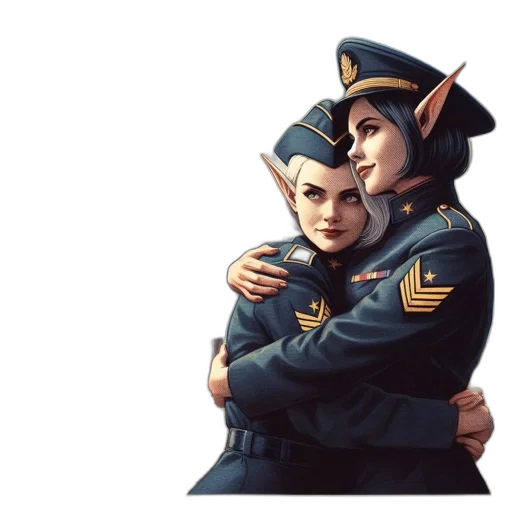 jacket, staff, hat, concept art, pixel art, comic book art, photorealistic, outer space transparent PNG cut-out