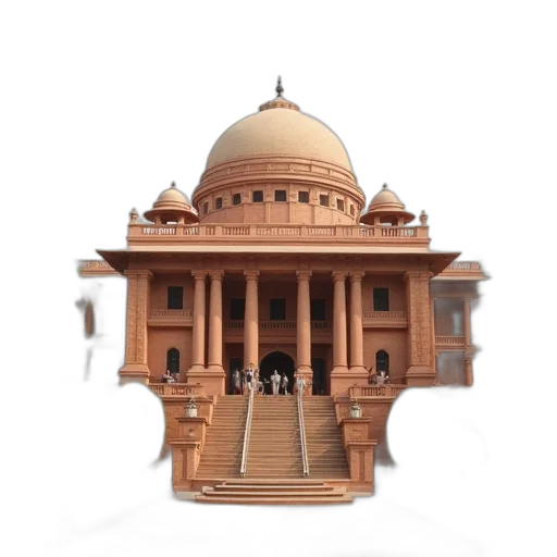 building, 3d render, concept art, photorealistic transparent PNG cut-out