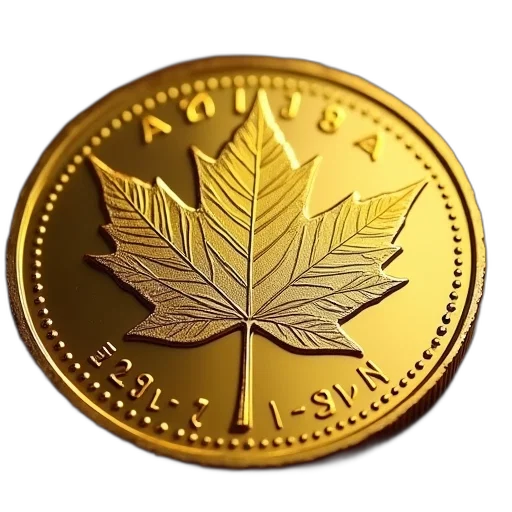 crown, golden, canada, maple transparent PNG cut-out