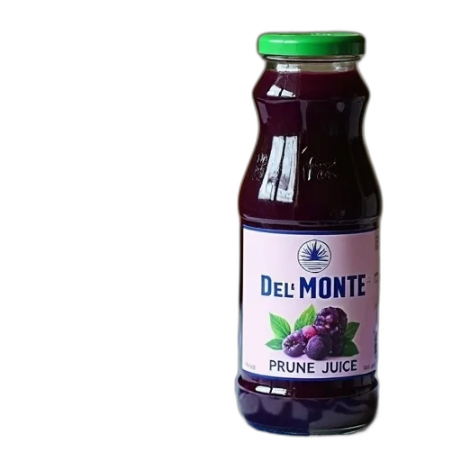 bottle, 3d render, purple, prune, juice, green, cap, placed transparent PNG cut-out