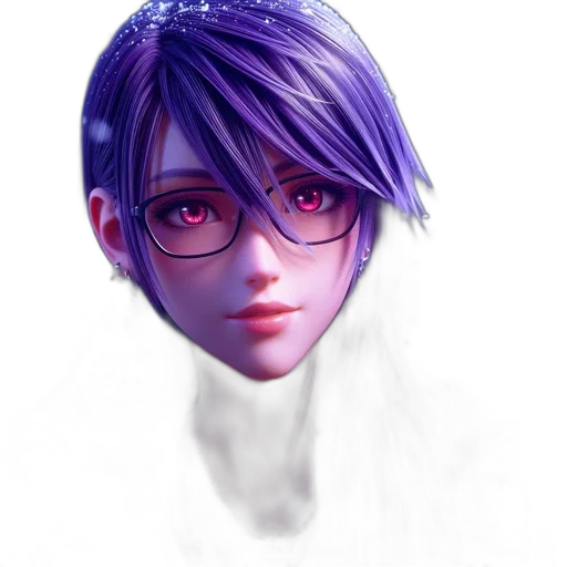face, robot, staff, crown, photorealistic, fantasy art, anime, concept art transparent PNG cut-out