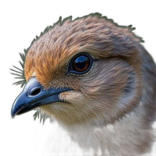 animal, creature, face, crown, photorealistic, 3d render, concept art, oil painting transparent PNG cut-out