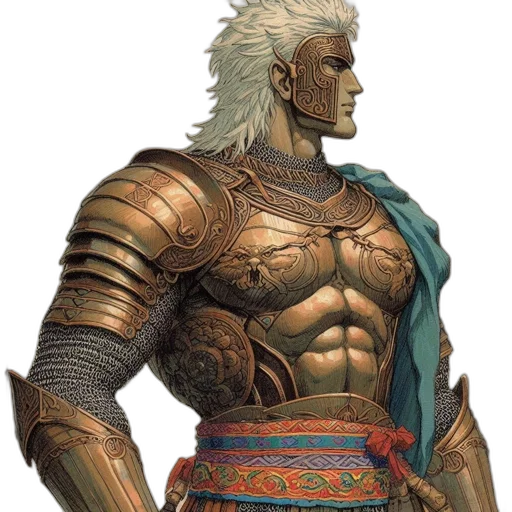 sword, mask, weapon, face, fantasy art, concept art, 3d render, pixel art transparent PNG cut-out