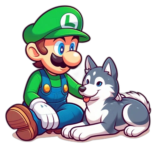 animal, staff, pixel art, concept art, cartoon, watercolor, green, monochrome transparent PNG cut-out