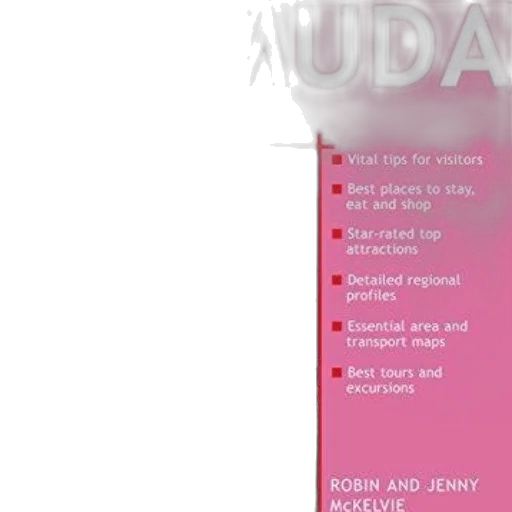 pastel, red, travel, guidebook, cover, bermuda, featuring, vibrant transparent PNG cut-out