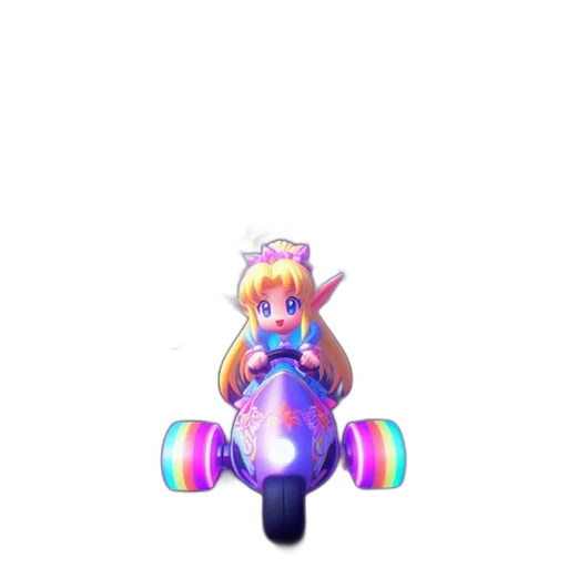 weapon, car, staff, sword, 3d render, pixel art, vaporwave, concept art transparent PNG cut-out