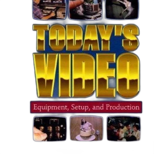 cover, today, video, equipment, setup, production, features, blue transparent PNG cut-out