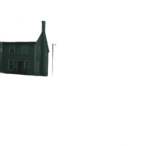 building, furniture, umbrella, car, 3d render, concept art, photorealistic, pixel art transparent PNG cut-out