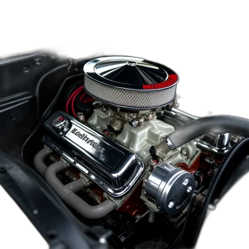 car, robot, 3d render, first, image, shows, close-up, engine transparent PNG cut-out
