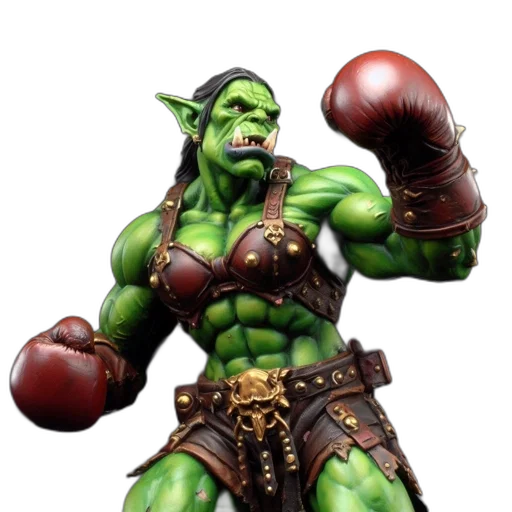 fantasy art, concept art, 3d render, photorealistic, green, intricately, designed, figurine transparent PNG cut-out