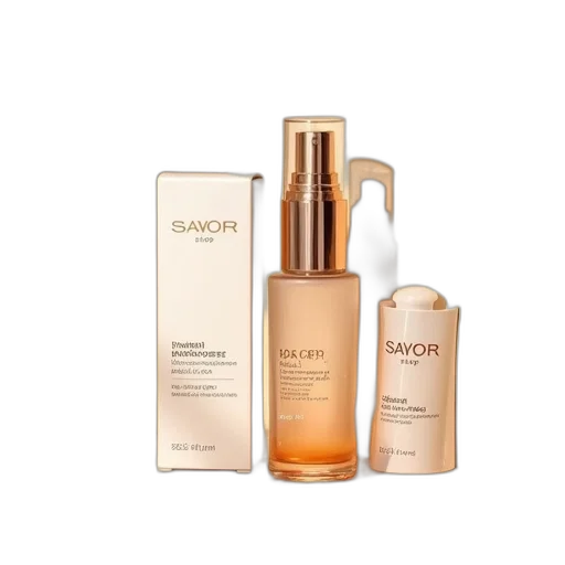 savor, shop, serum, creams transparent PNG cut-out