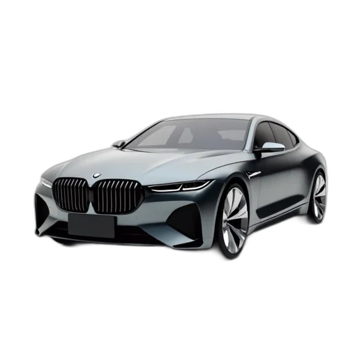 car, 3d render, photorealistic, concept art, modern, sleek, design, depicted transparent PNG cut-out