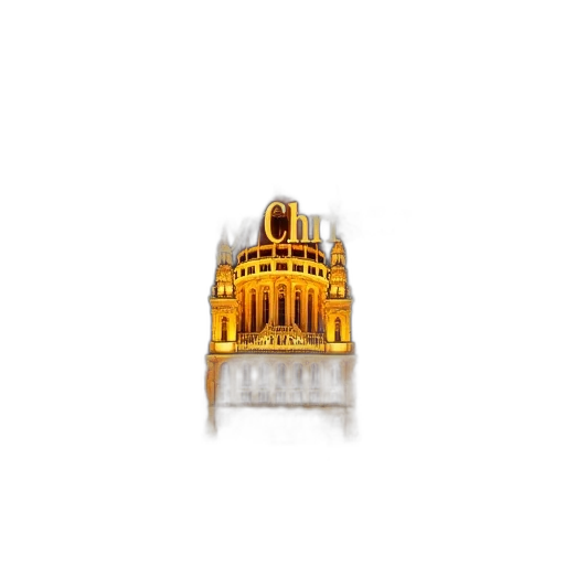 crown, jewelry, building, golden, first, image, shows, night transparent PNG cut-out