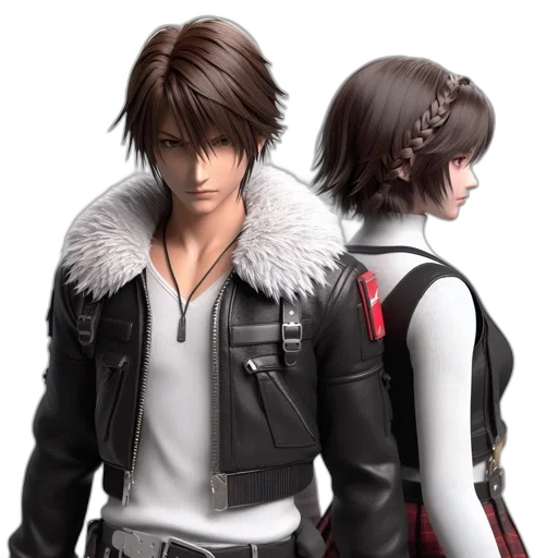 jacket, concept art, 3d render, photorealistic, fantasy art, two, stylized, cartoon transparent PNG cut-out