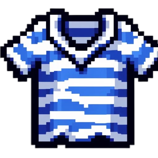 dress, pixel art, vaporwave, concept art, blue, monochrome, oldschool, pixel transparent PNG cut-out