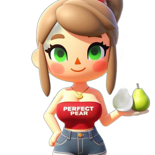 weapon, food, face, staff, 3d render, concept art, cartoon, pixel art transparent PNG cut-out