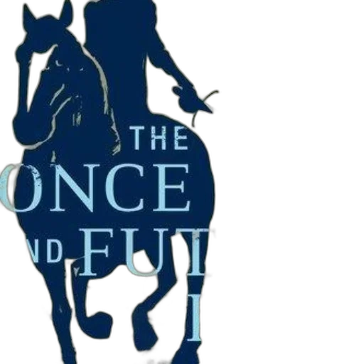cover, once, future, king, features, silhouette, knight, horseback transparent PNG cut-out