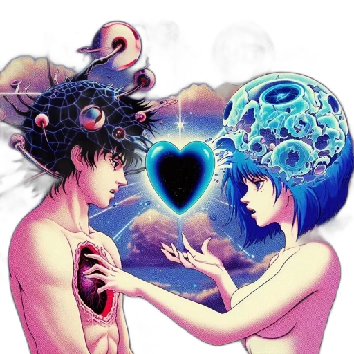jewelry, fantasy art, concept art, anime, pixel art, underwater, outer space, fire transparent PNG cut-out