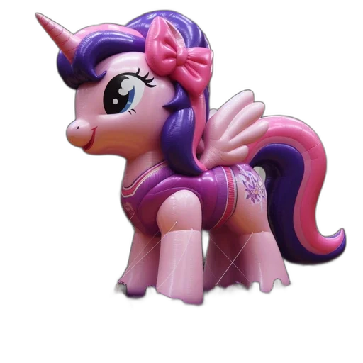 dragon, 3d render, concept art, fantasy art, photorealistic, giant, inflatable, pink transparent PNG cut-out