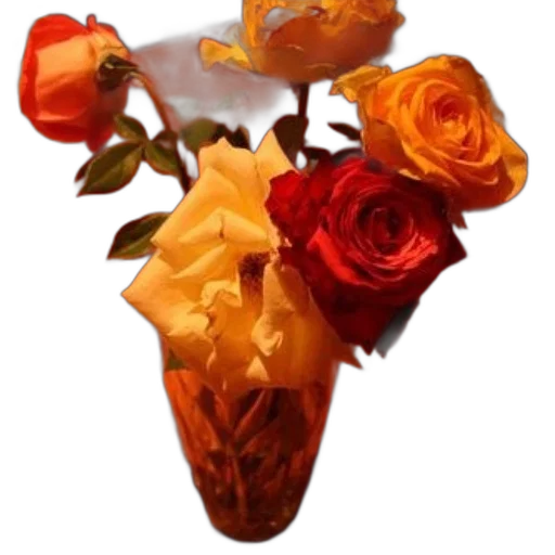 flower, crown, jewelry, 3d render, photorealistic, oil painting, earth tones, golden transparent PNG cut-out
