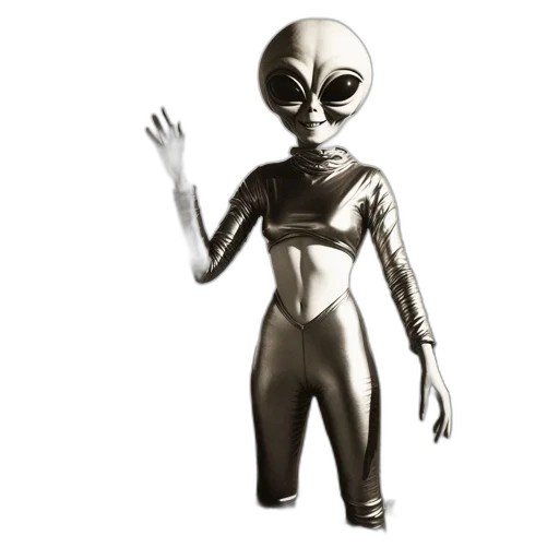robot, creature, mask, dress, concept art, 3d render, comic book art, outer space transparent PNG cut-out