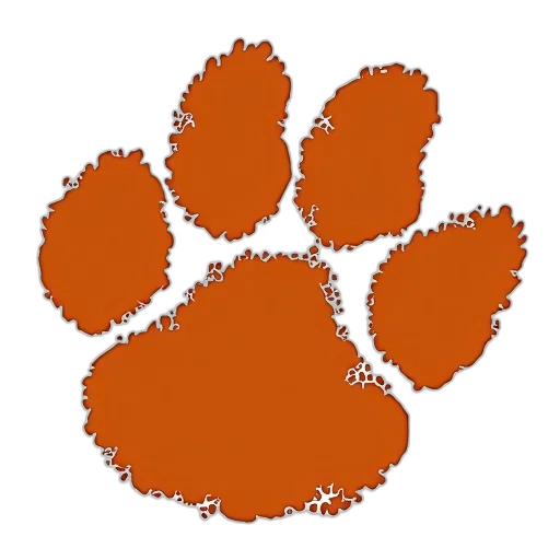 animal, staff, clemson, tiger transparent PNG cut-out