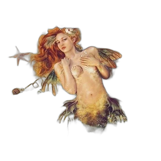 creature, fantasy art, concept art, photorealistic, watercolor, underwater, fantasy-themed, calendar transparent PNG cut-out