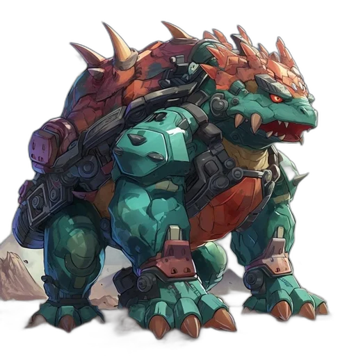 dragon, creature, animal, weapon, concept art, fantasy art, pixel art, 3d render transparent PNG cut-out
