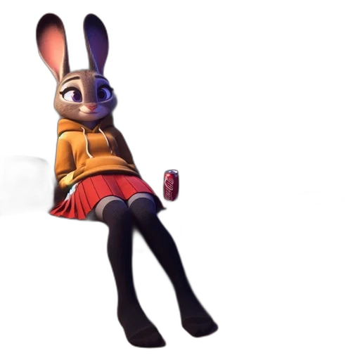 animal, dress, jacket, staff, concept art, 3d render, pixel art, cartoon transparent PNG cut-out