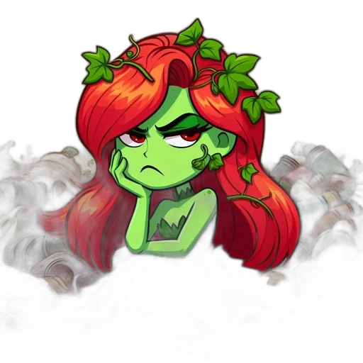 crown, concept art, fantasy art, pixel art, cartoon, green, green-skinned, disgruntled transparent PNG cut-out